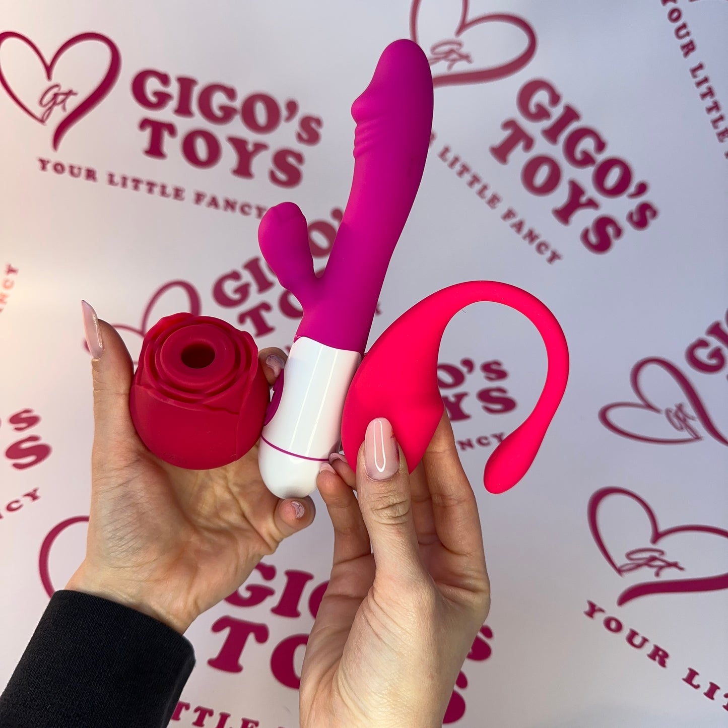 Trio Passione Estrema - Vibratore Rabbit, Succhia Clitoride e Vibratore a Distanza