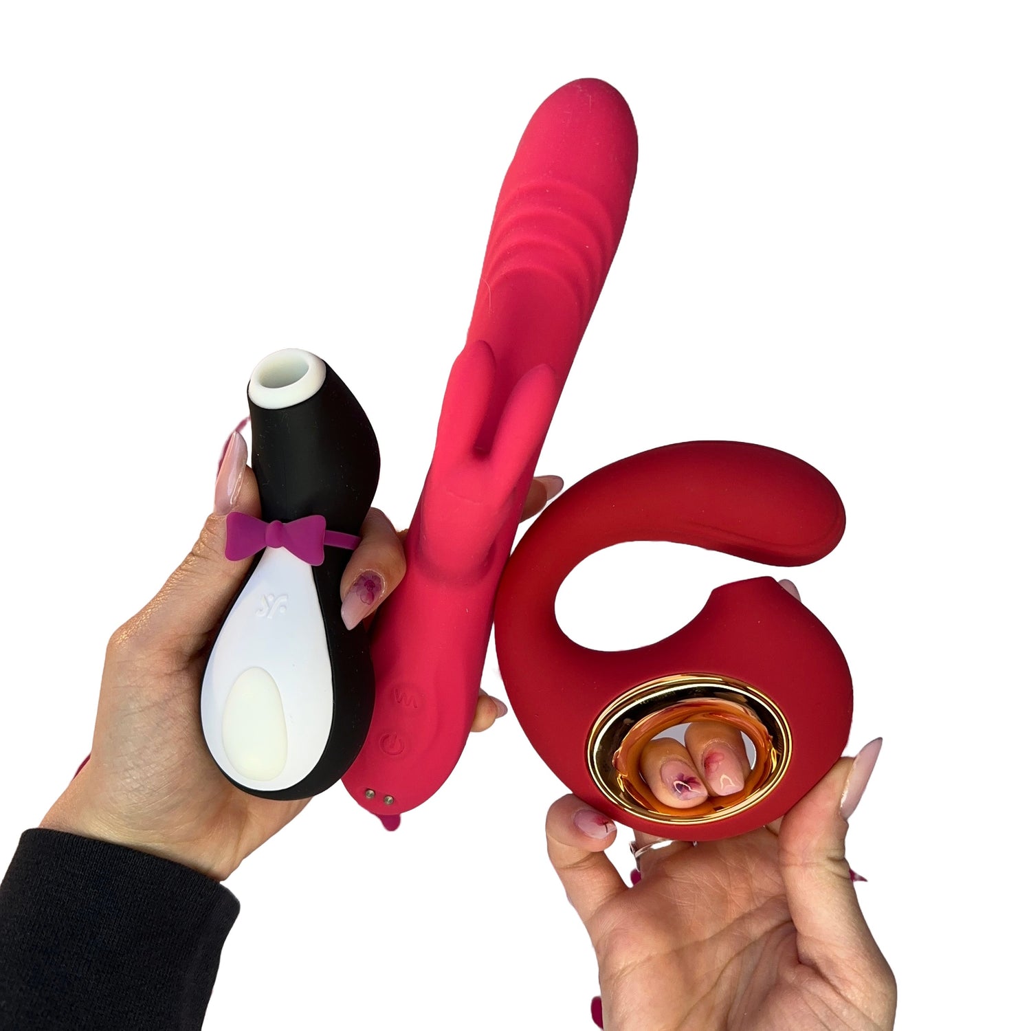 kit vibratore rabbit succhia clitoride e vibratore interno