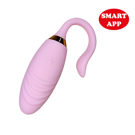 Ovetto vibrante lilla per stimolazione discreta