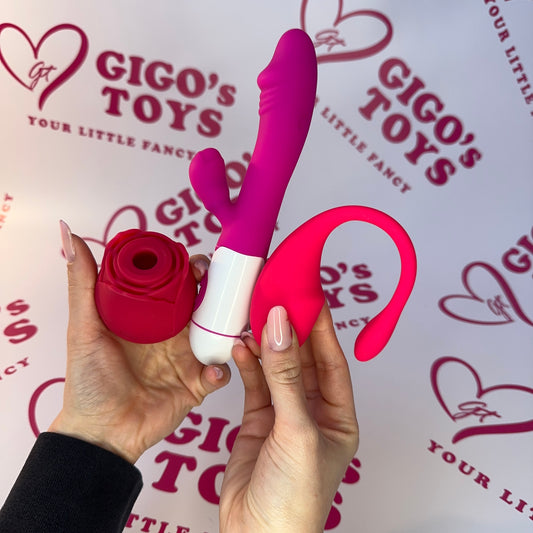 Trio Passione Estrema - Vibratore Rabbit, Succhia Clitoride e Vibratore a Distanza