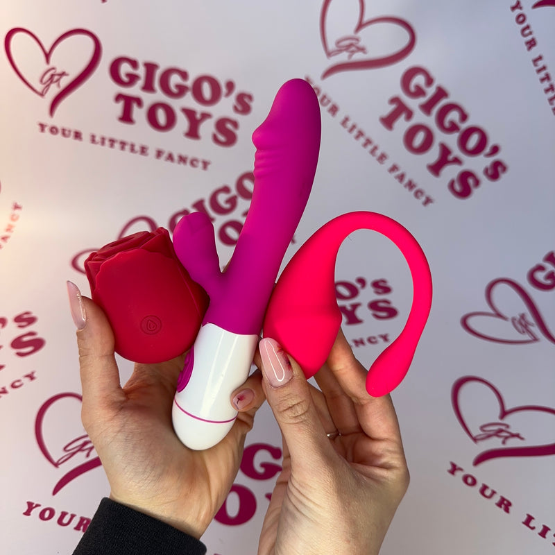 Trio Passione Estrema - Vibratore Rabbit, Succhia Clitoride e Vibratore a Distanza